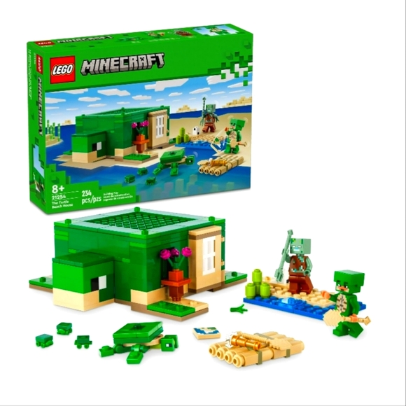 Lego Other - LEGO Minecraft #21254 The Turtle Beach House Construction Building Set - **NIB**